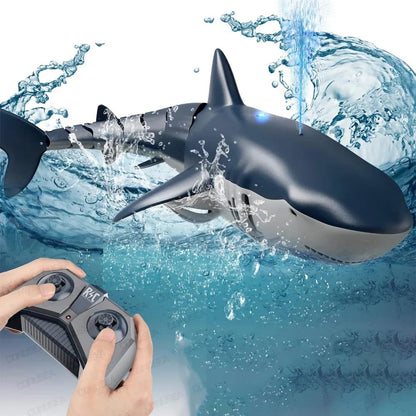 Smart RC Shark Water Spray Remote Control Toy by HitMyNeed