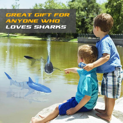 Smart RC Shark Water Spray Remote Control Toy by HitMyNeed