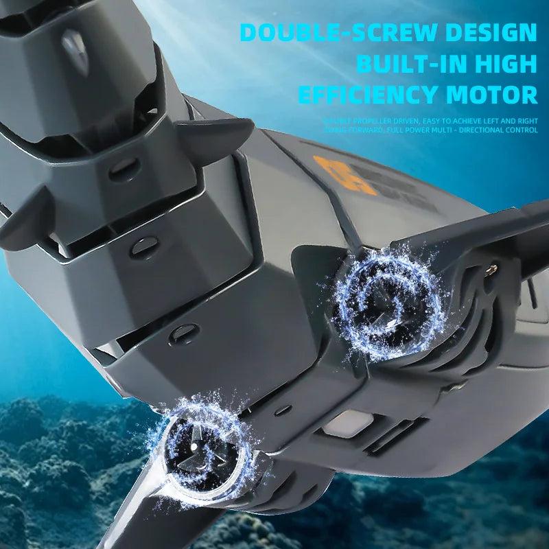 Smart RC Shark Water Spray Remote Control Toy by HitMyNeed