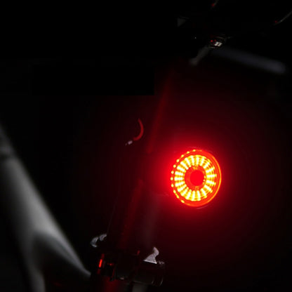 Smart Rechargeable Saddle Mounted Rear Bike Light by HitMyNeed