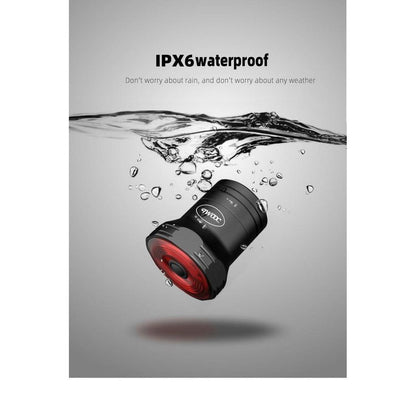 Smart Rechargeable Saddle Mounted Rear Bike Light by HitMyNeed