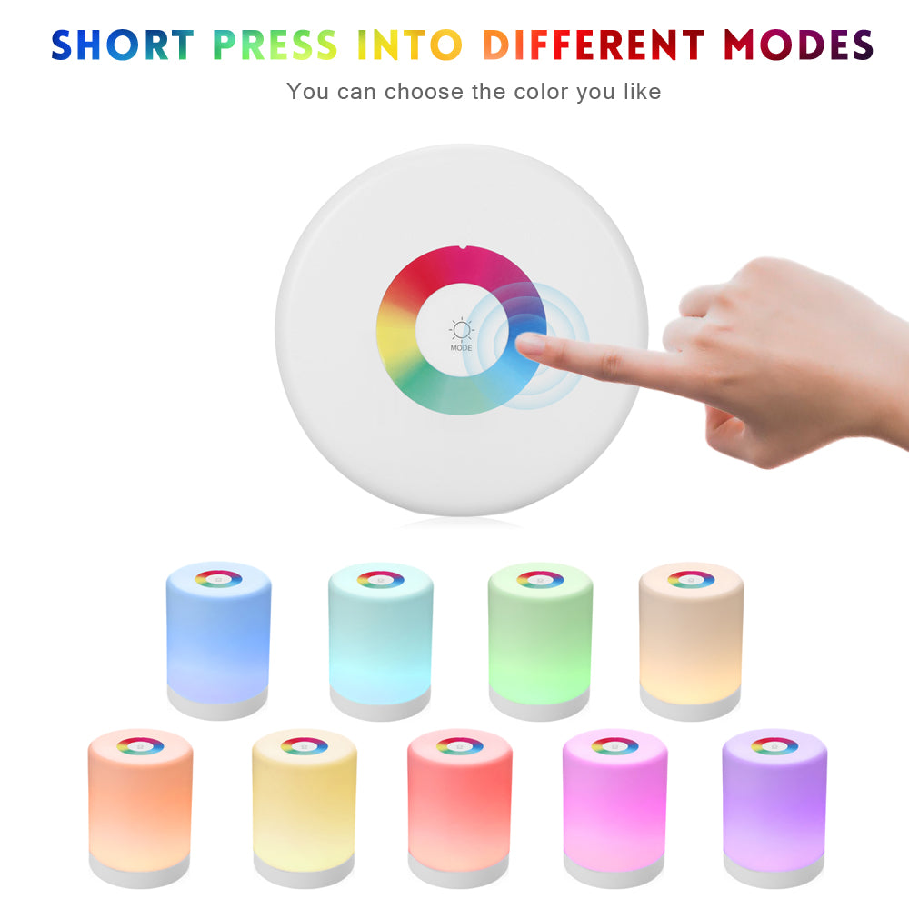 Smart Rechargeable Touch LED Night Light by HitMyNeed