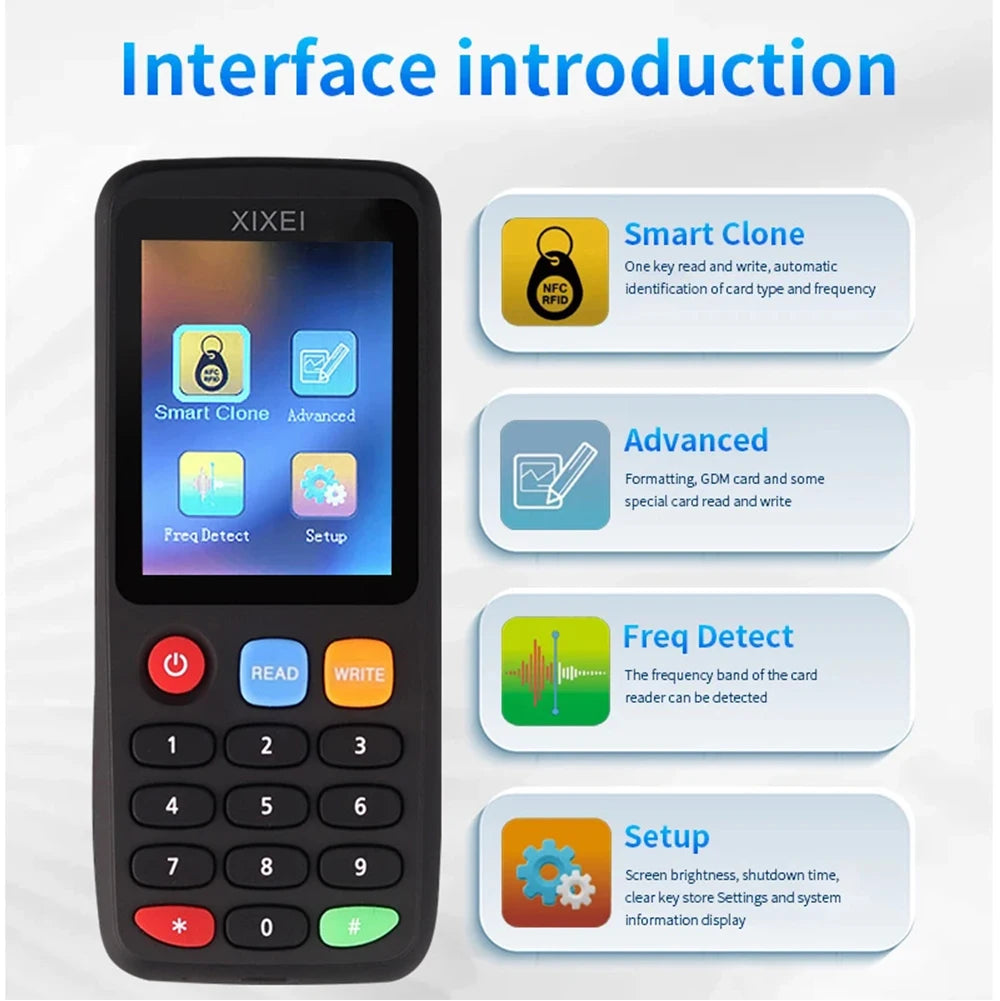 Smart RFID Card Copier & NFC Tag Reader Writer by HitMyNeed