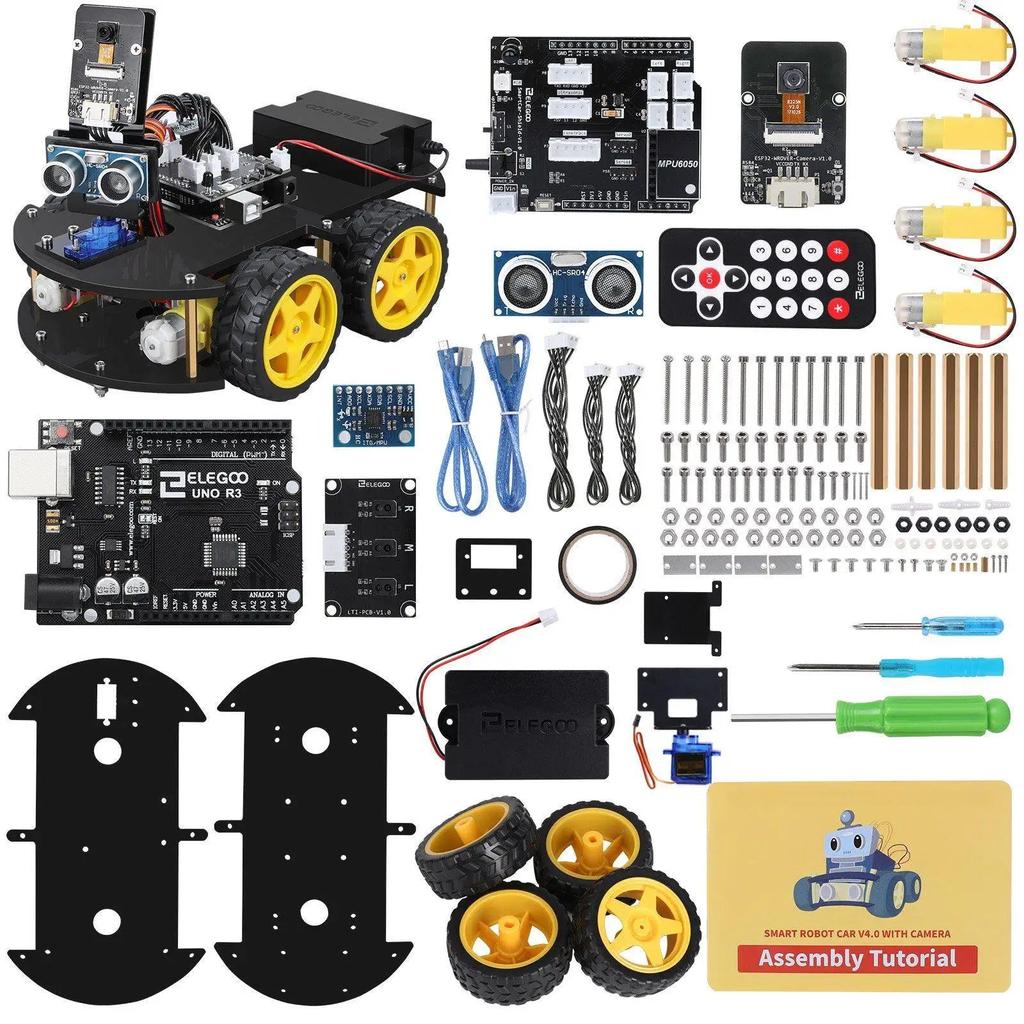 Smart Robot Car Project Kit V4 for Arduino Learners by HitMyNeed