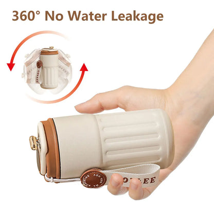 Smart Stainless Steel Thermos Bottle with LED Display by HitMyNeed