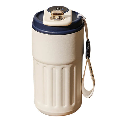 Smart Stainless Steel Thermos Bottle with LED Display d by HitMyNeed