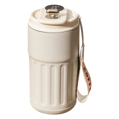 Smart Stainless Steel Thermos Bottle with LED Display e by HitMyNeed