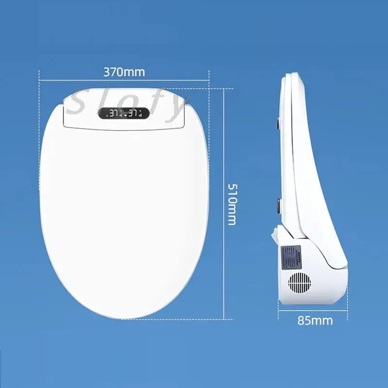 Smart Toilet Seat with Bidet, Dryer & Remote by HitMyNeed