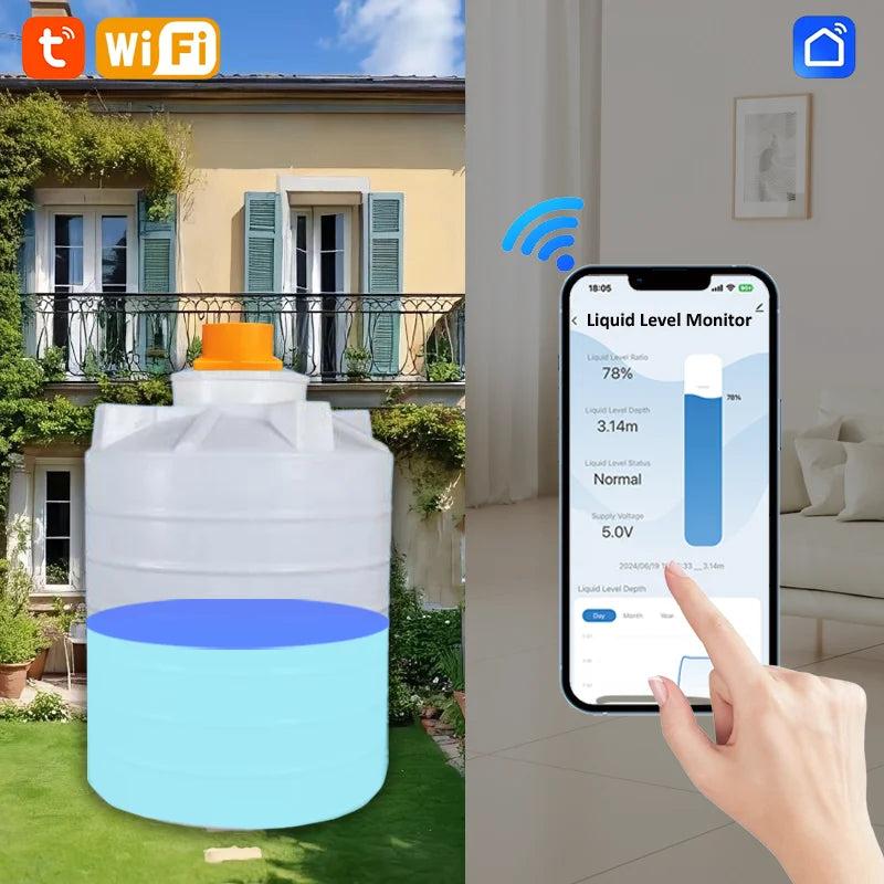 Smart WiFi Ultrasonic Water Meter & Tank Controller by HitMyNeed