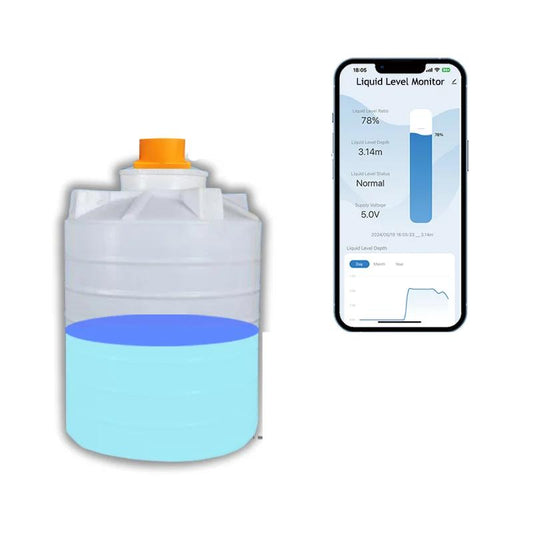 Smart WiFi Ultrasonic Water Meter & Tank Controller us-100-240v-ac by HitMyNeed