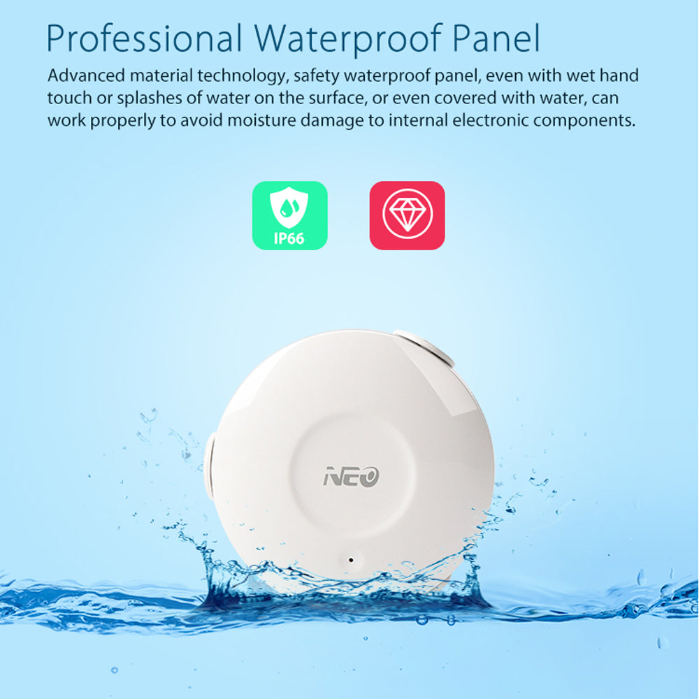 Smart Wireless Water Leak Detector Alarm by HitMyNeed