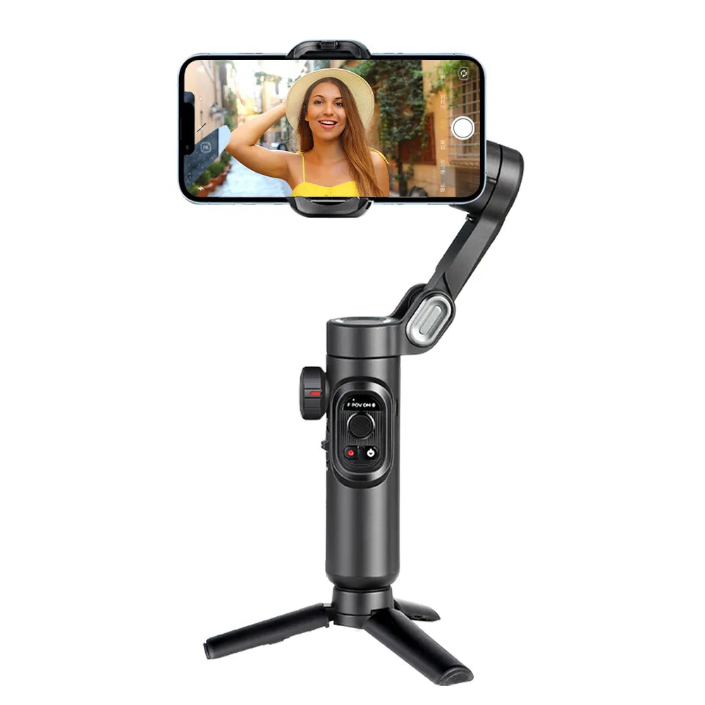Smart XE 3-Axis Smartphone Gimbal with Fill Light by HitMyNeed