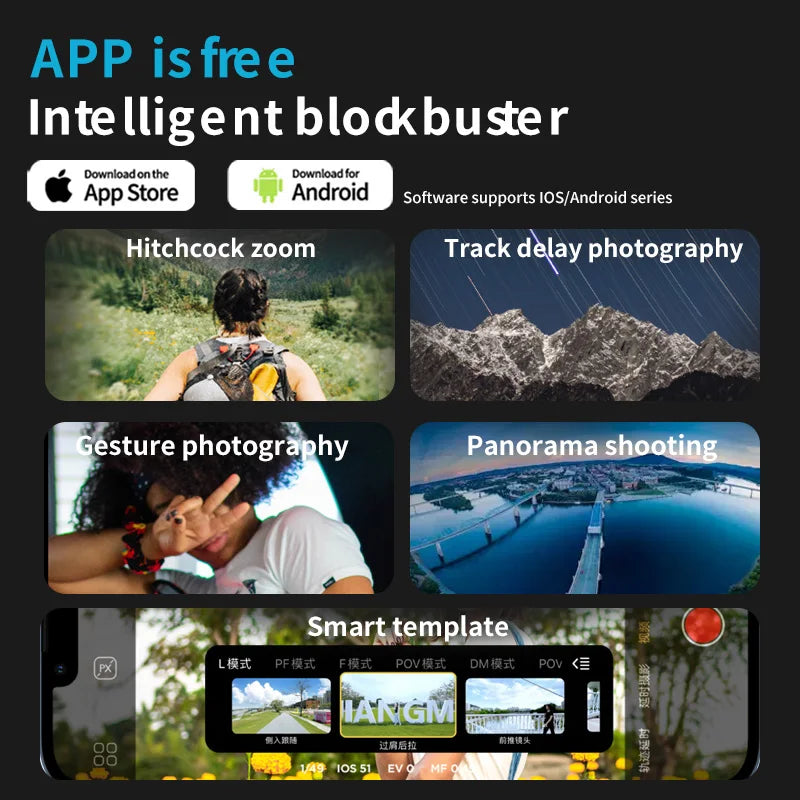 Smart XE 3-Axis Smartphone Gimbal with Fill Light by HitMyNeed