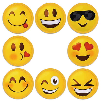 Smiley Face Reward Stickers Roll (500 pcs, 1.5 in) by HitMyNeed