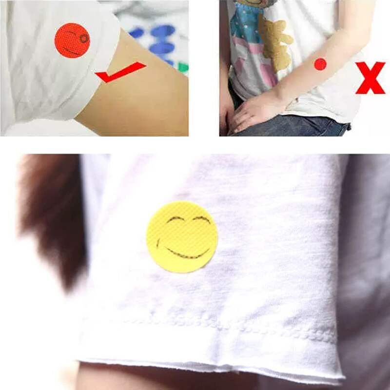 Smiling Face Insect Repellent Stickers (120 Pack) by HitMyNeed