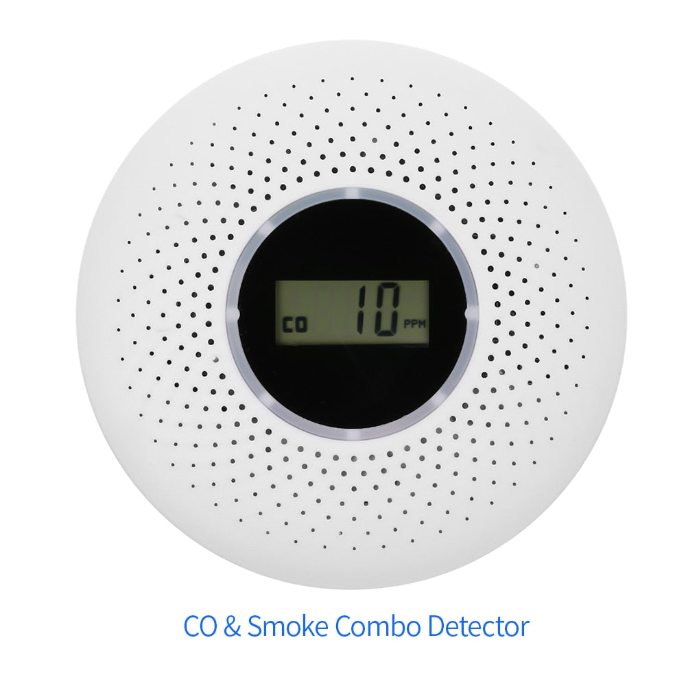 Smoke and Carbon Monoxide Detector with LCD Display by HitMyNeed