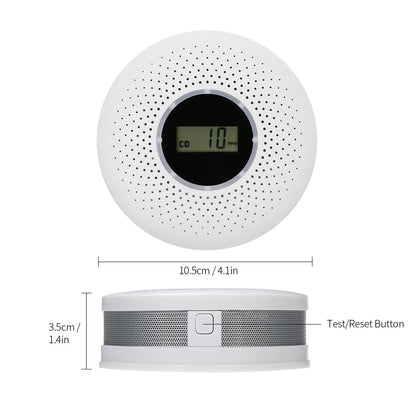 Smoke and Carbon Monoxide Detector with LCD Display by HitMyNeed