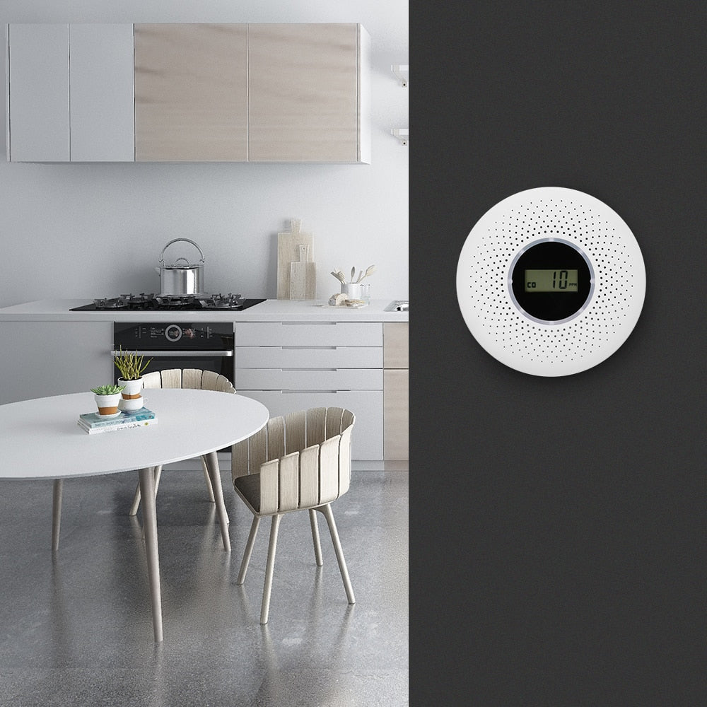 Smoke and Carbon Monoxide Detector with LCD Display by HitMyNeed