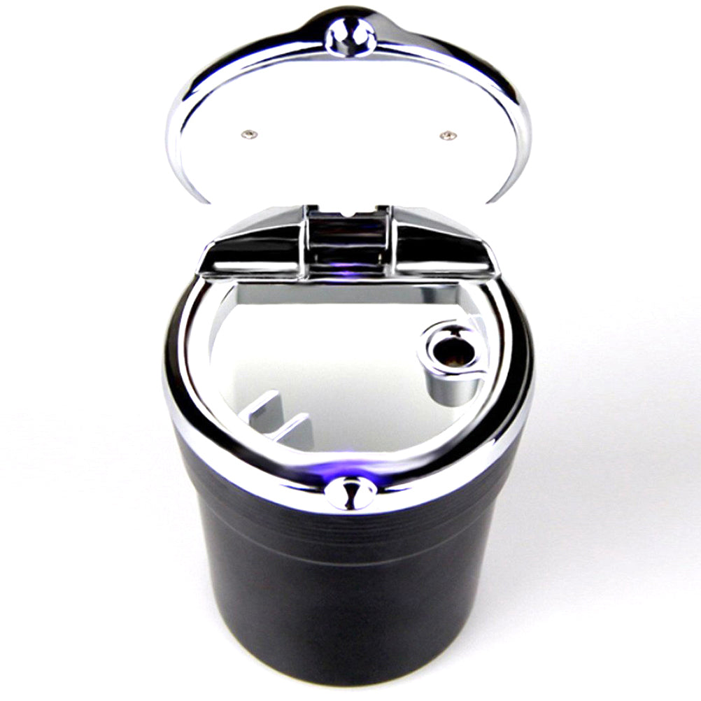 Smokeless Portable Car Ashtray with LED Light by HitMyNeed