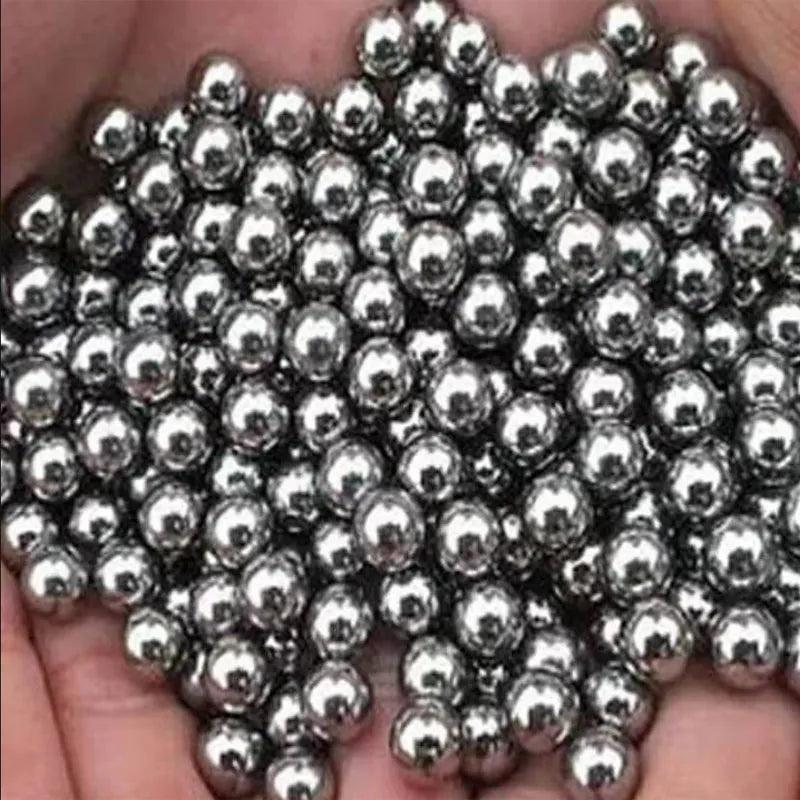 Smooth Steel Slingshot Balls - 6mm-12mm Ammo by HitMyNeed