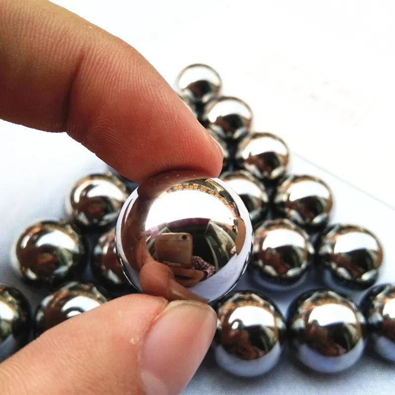 Smooth Steel Slingshot Balls - 6mm-12mm Ammo by HitMyNeed