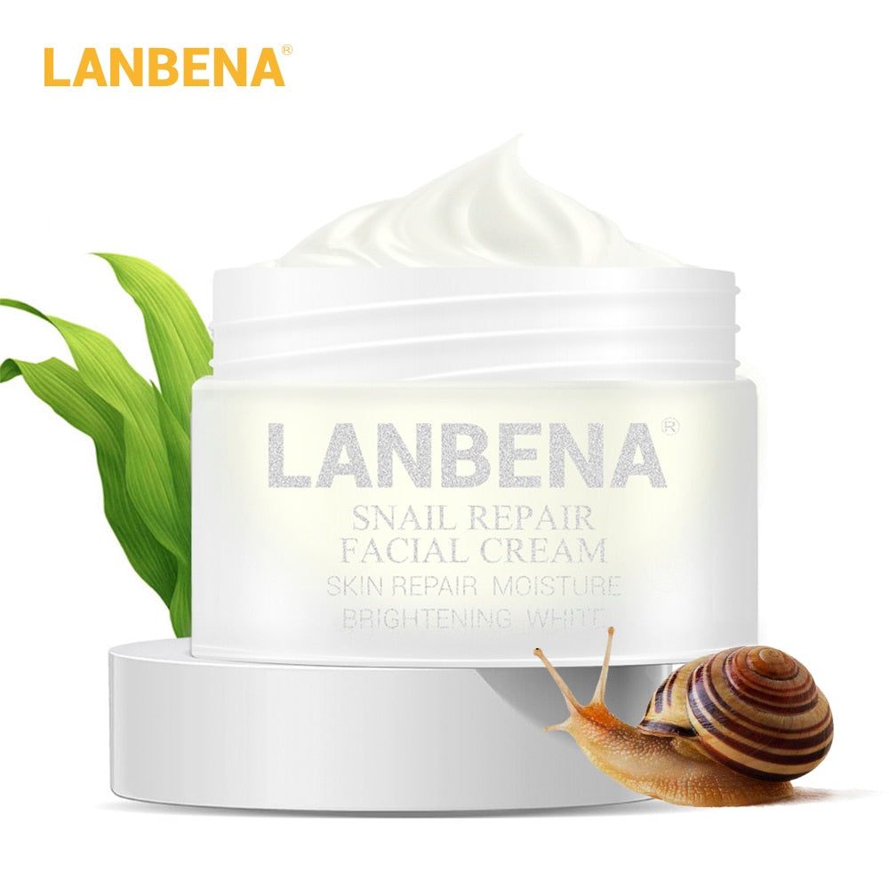 Snail Face Cream Anti-Aging Moisturizer 30g by HitMyNeed