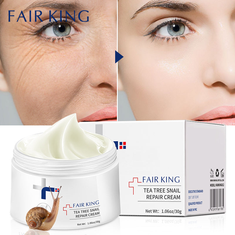 Snail & Hyaluronic Acid Anti-Wrinkle Face Cream 30g by HitMyNeed