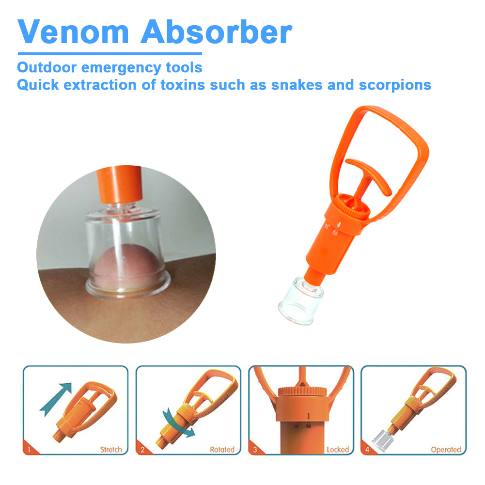 Snake Venom Extractor Suction Pump Kit by HitMyNeed