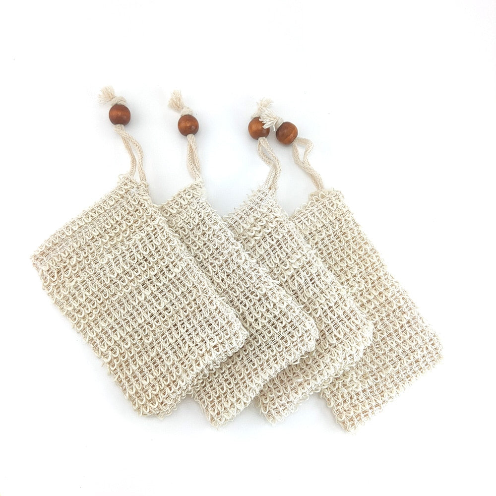 Soap Pouches Exfoliating Bag Set (2 Pack) by HitMyNeed