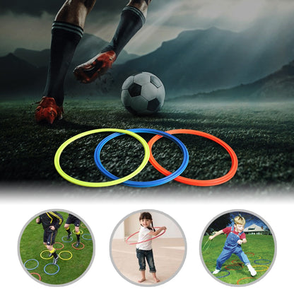 Soccer Training Agility Rings Set (5-Pack, 40 cm) by HitMyNeed