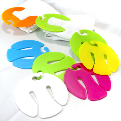 Sock Clips Holder and Hanger Set (10 Pack) by HitMyNeed