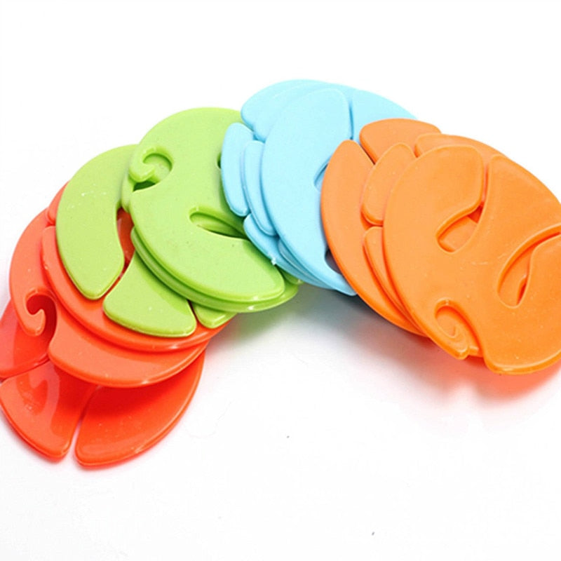 Sock Clips Holder and Hanger Set (10 Pack) by HitMyNeed