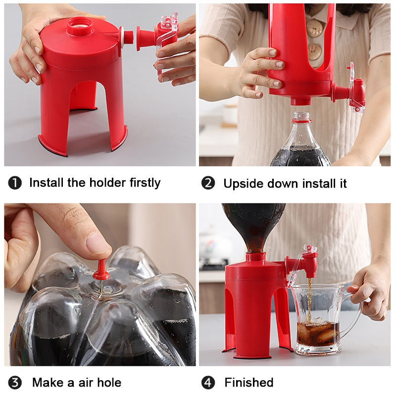 Soda Bottle Dispenser Party Drink Faucet by HitMyNeed