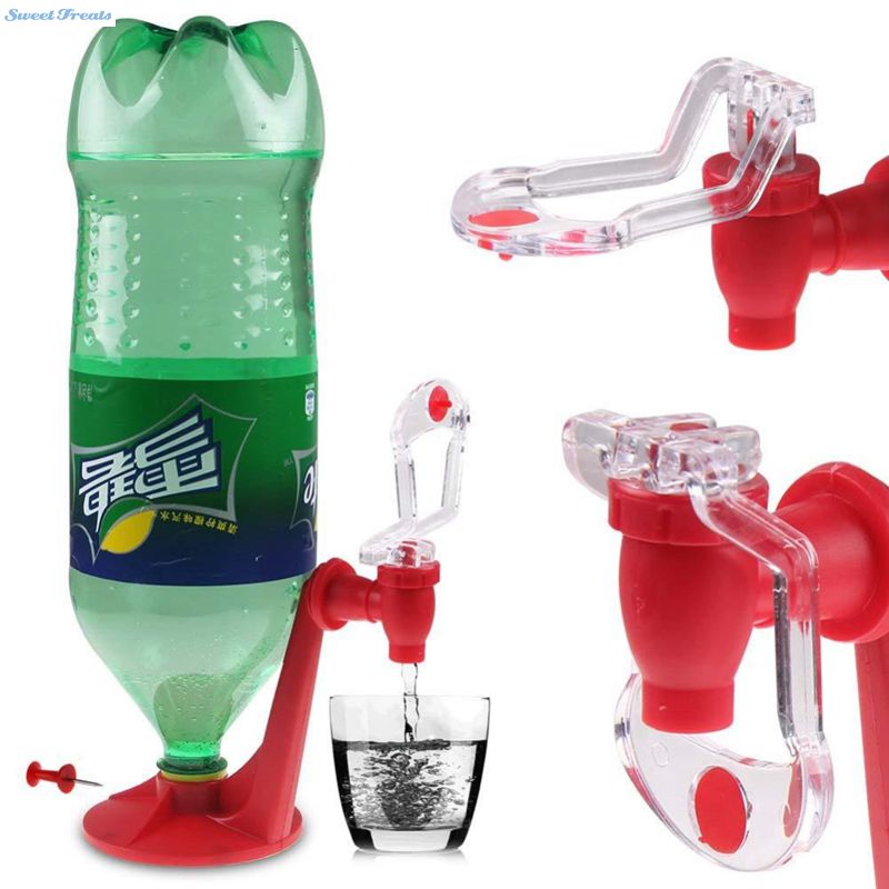 Soda Fountain Upside Down Bottle Dispenser by HitMyNeed