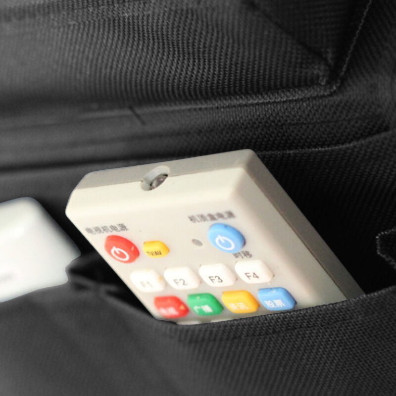 Sofa Armrest Tray with Organizer Pockets by HitMyNeed