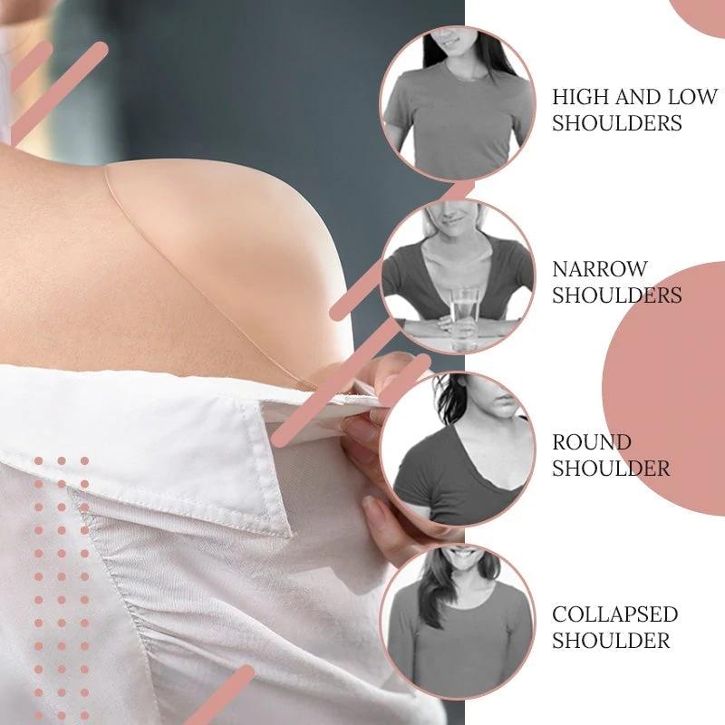 Soft Anti-Slip Invisible Shoulder Pads for Women by HitMyNeed