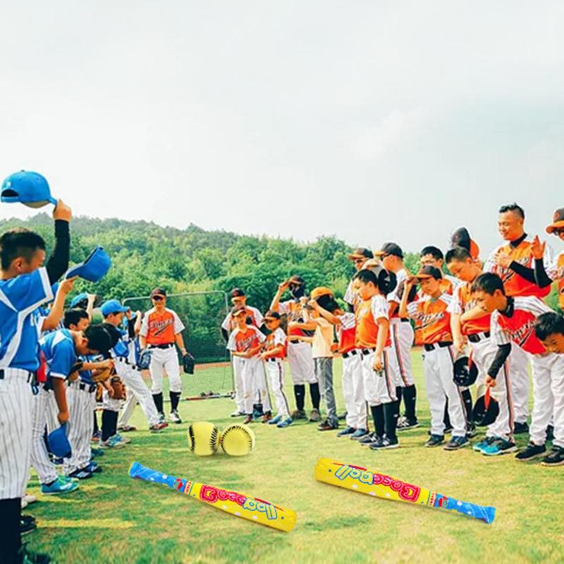 Soft Baseball Toy Set for Kids with Bat, Ball & Glove by HitMyNeed