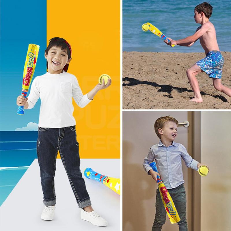 Soft Baseball Toy Set for Kids with Bat, Ball & Glove by HitMyNeed