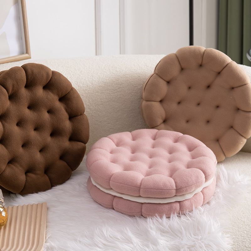Soft Biscuit Cushion Pillow Plush 35cm by HitMyNeed