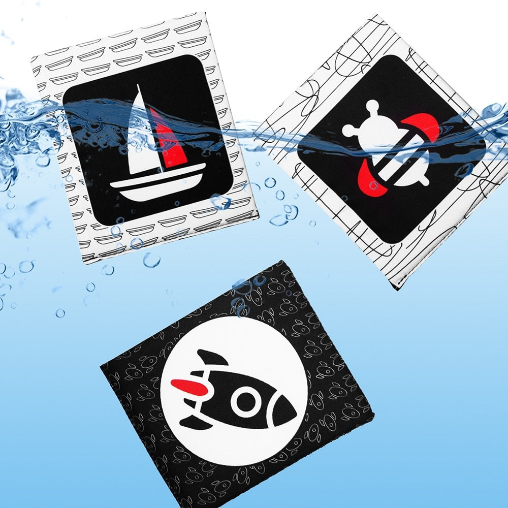 Soft Black & White Baby Flashcards (26 pcs) by HitMyNeed
