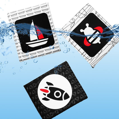 Soft Black & White Baby Flashcards (26 pcs) by HitMyNeed