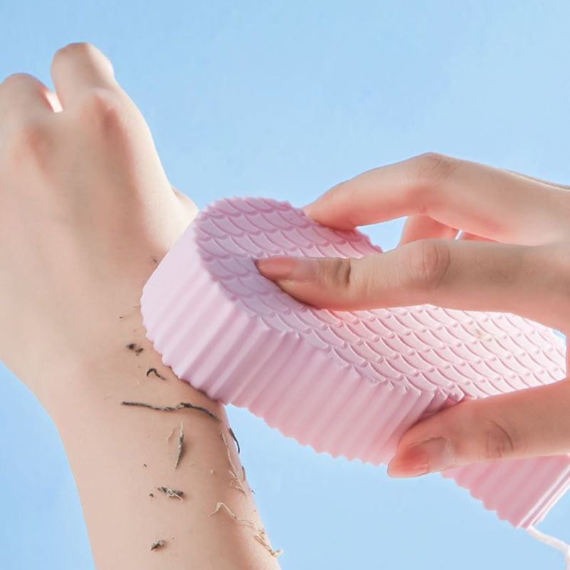 Soft Body Exfoliating Bath Sponge pink by HitMyNeed