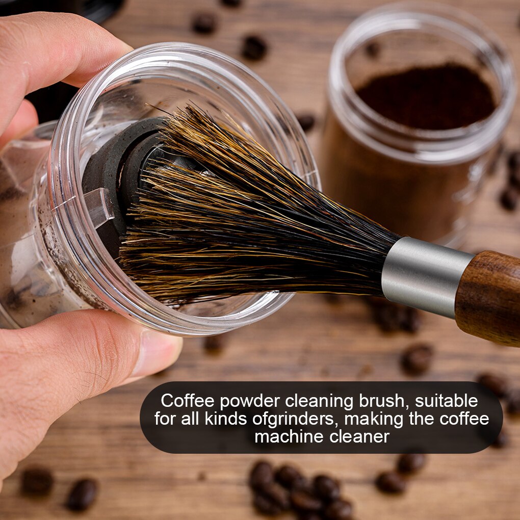 Soft Bristle Coffee Grinder Cleaning Brush by HitMyNeed