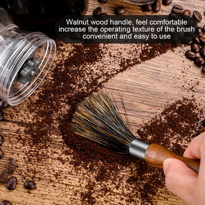 Soft Bristle Coffee Grinder Cleaning Brush by HitMyNeed