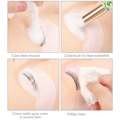Soft Bristle Eyelash Cleaning Brushes Set (5pcs) by HitMyNeed