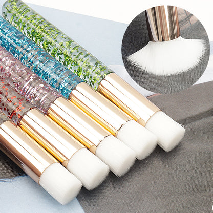 Soft Bristle Eyelash Cleaning Brushes Set (5pcs) by HitMyNeed