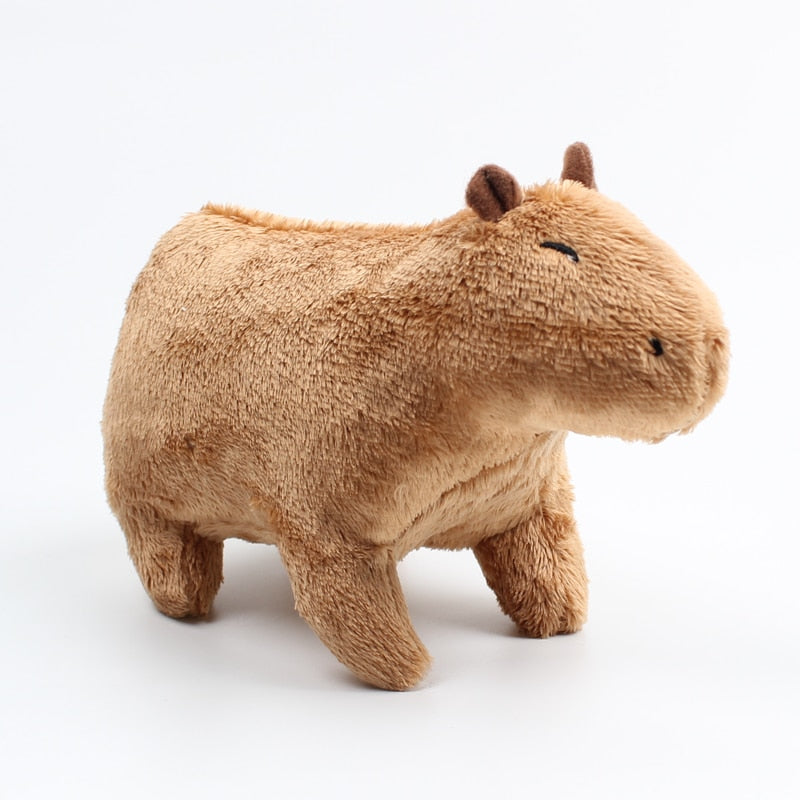 Soft Capybara Plush Toy - 18 cm Stuffed Animal by HitMyNeed