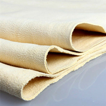 Soft Chamois Shammy Towel for Car Detailing by HitMyNeed
