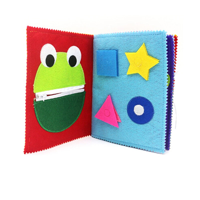 Soft Cloth Activity Book for Kids by HitMyNeed