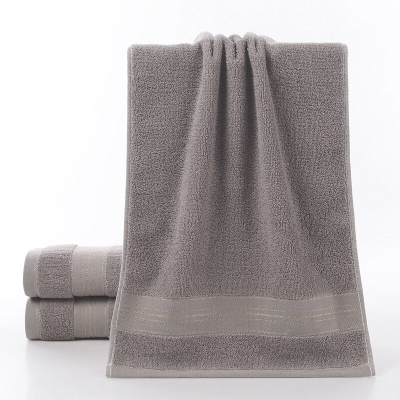 Soft Cotton Bath Towel for Adults 34 x 74 cm by HitMyNeed